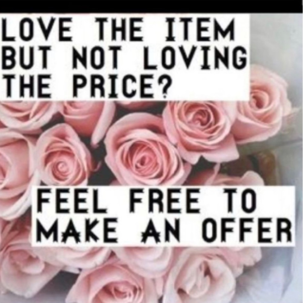 Feel free to make an offer